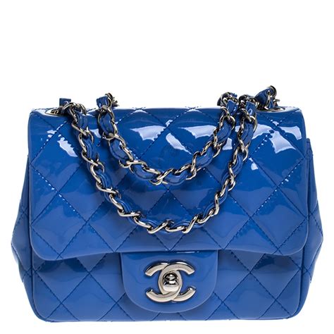 chanel red white and blue bag|chanel blue flap bag.